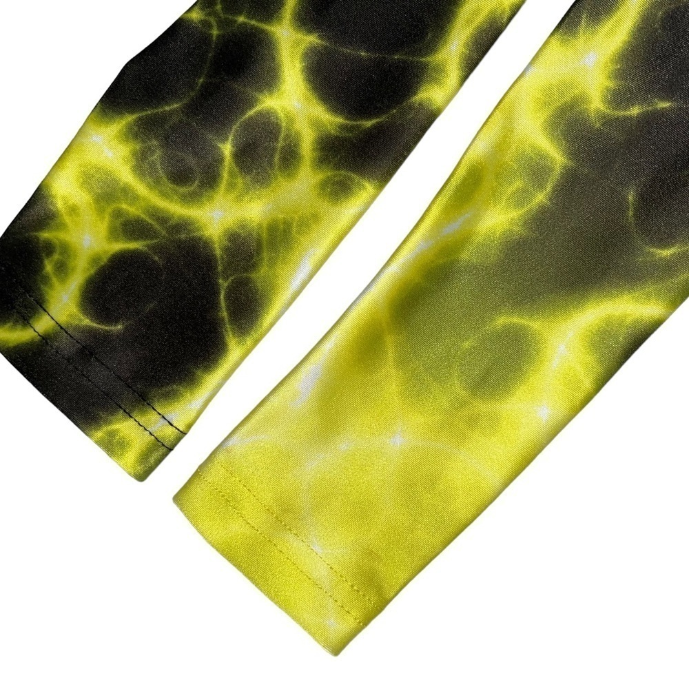 Sleefs youth black and yellow smoke arm sleeves - Picture 2 of 2